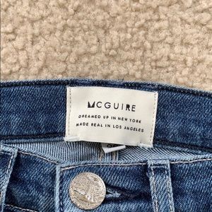 McGuire High Rise Skinny Jeans